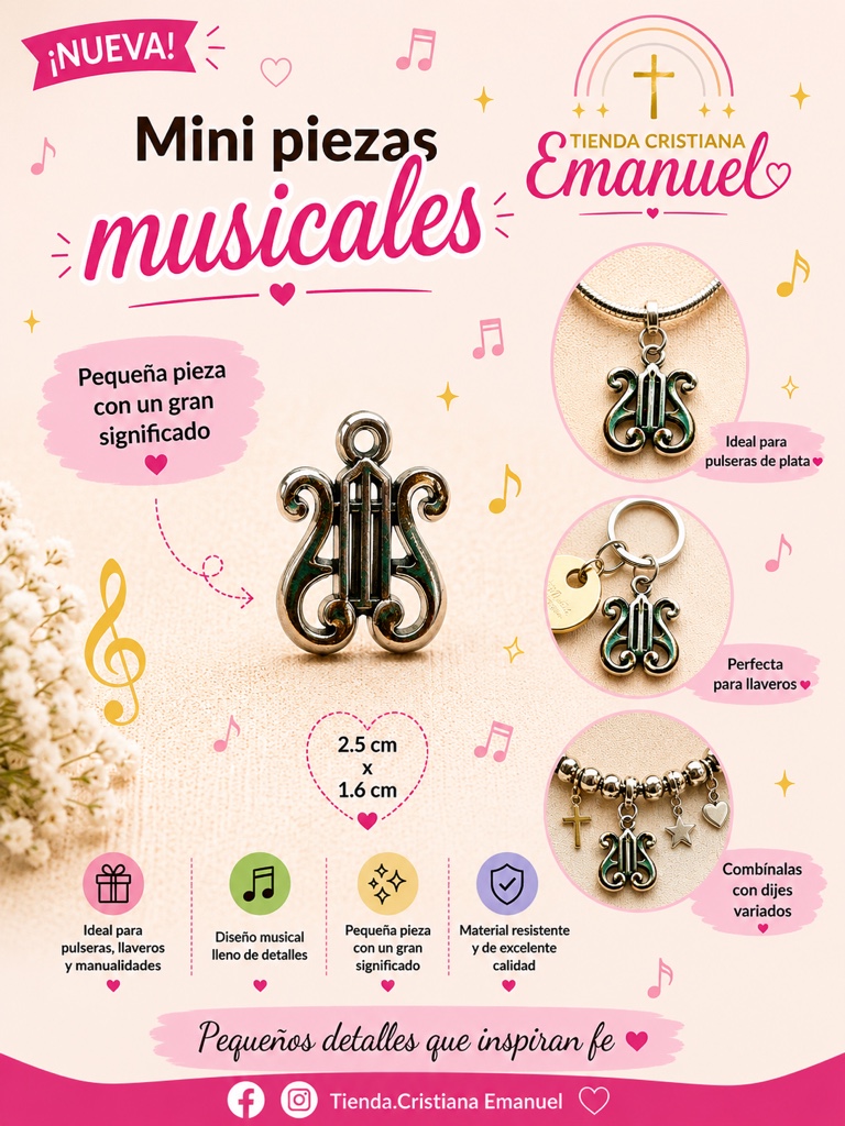Mini pieza Musical - D24