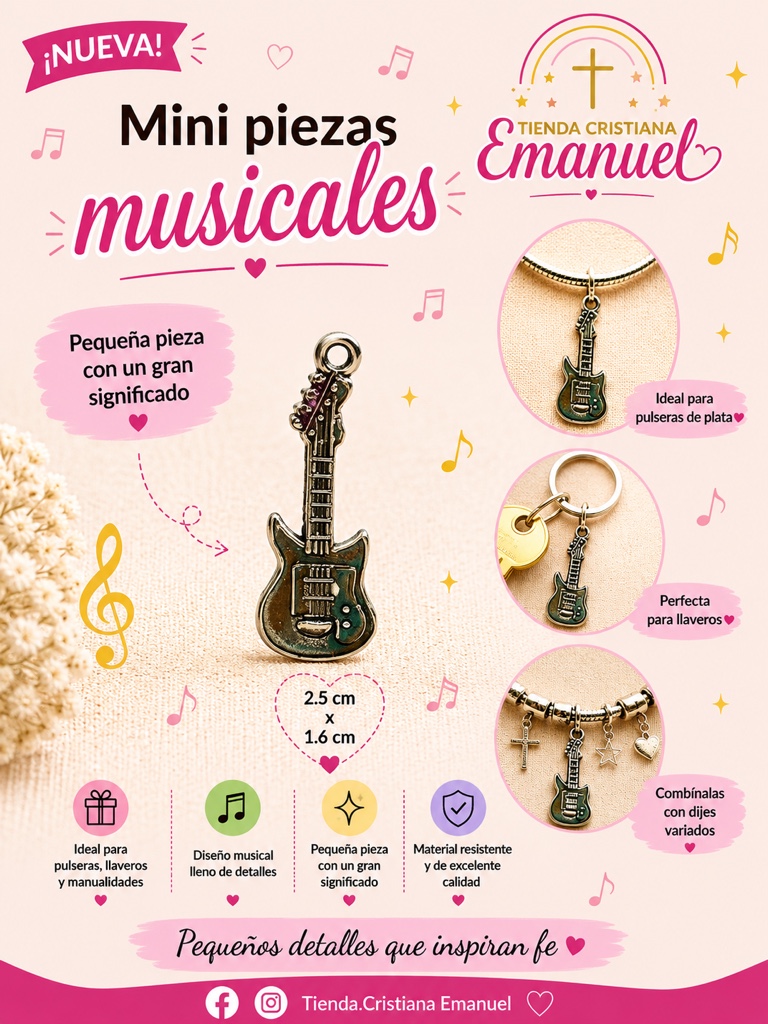 Mini pieza Musical - D25