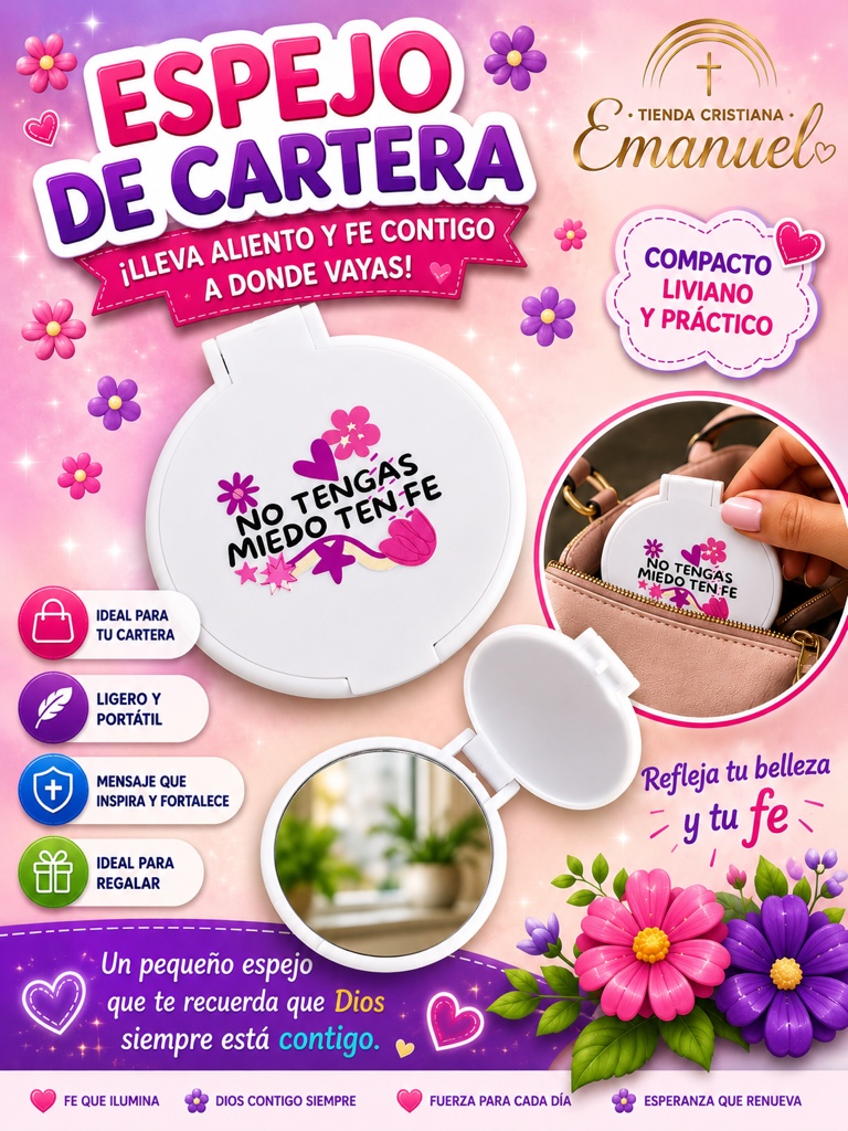Espejo de cartera