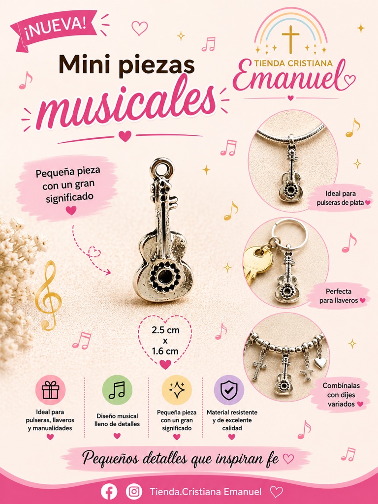 Mini pieza Musical - D19