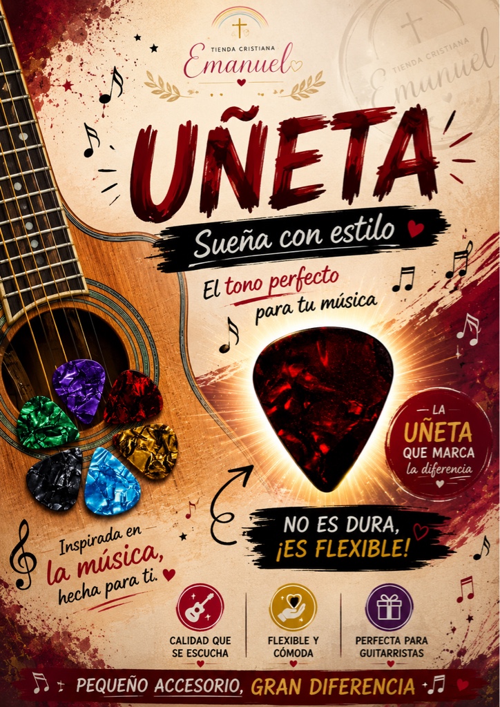 Uñeta Estilo Vino