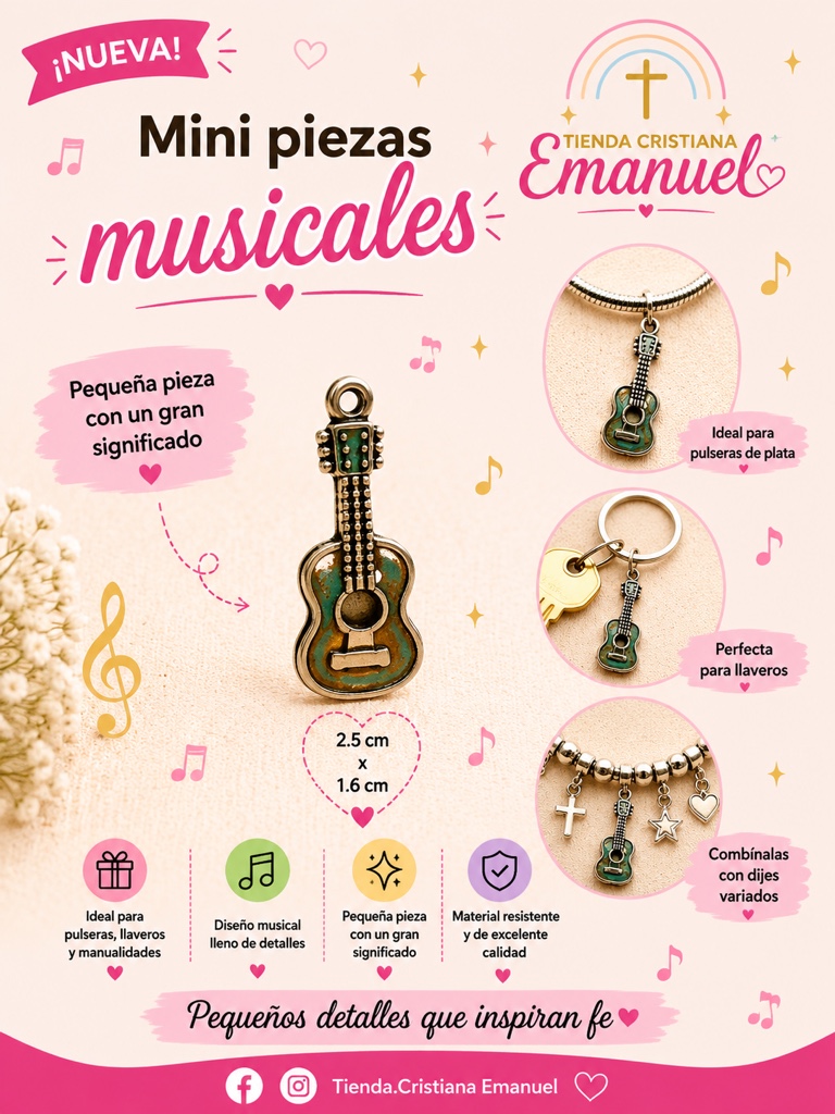 Mini pieza Musical - D22