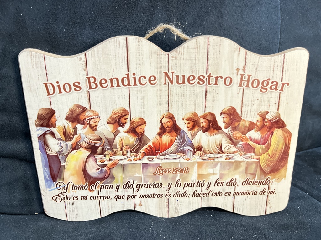 Cuadro colgante mediano “Santa Cena”