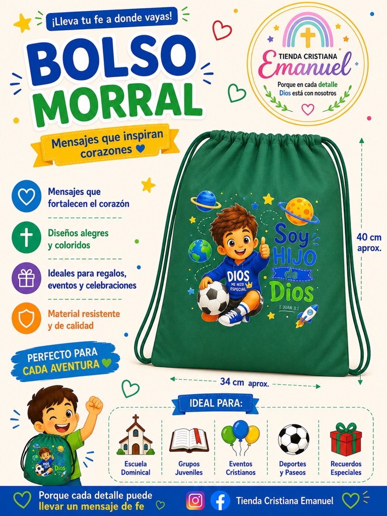 Bolso Morral Verde
