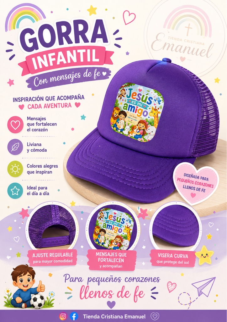 Gorra Lila