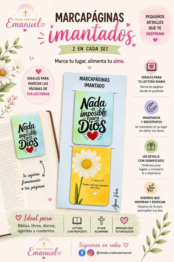 Marca página Imantado - D4