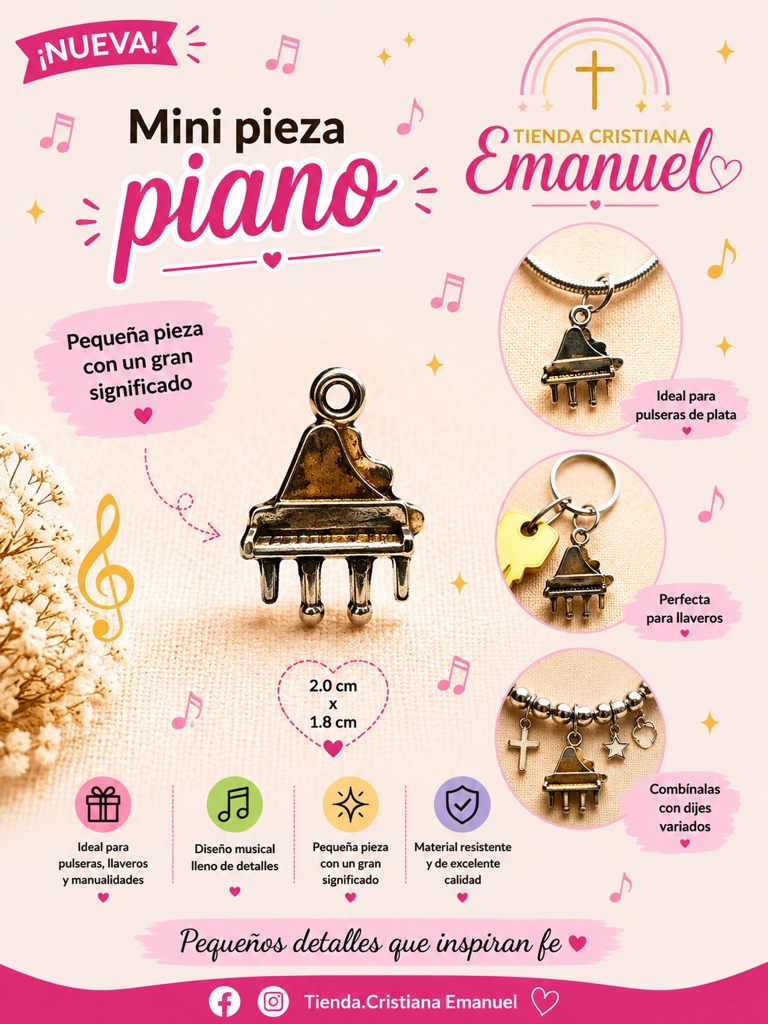 Mini pieza Musical - D28