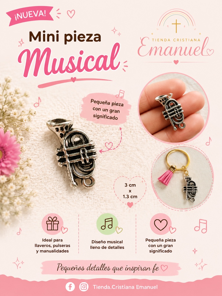 Mini pieza Musical - D5