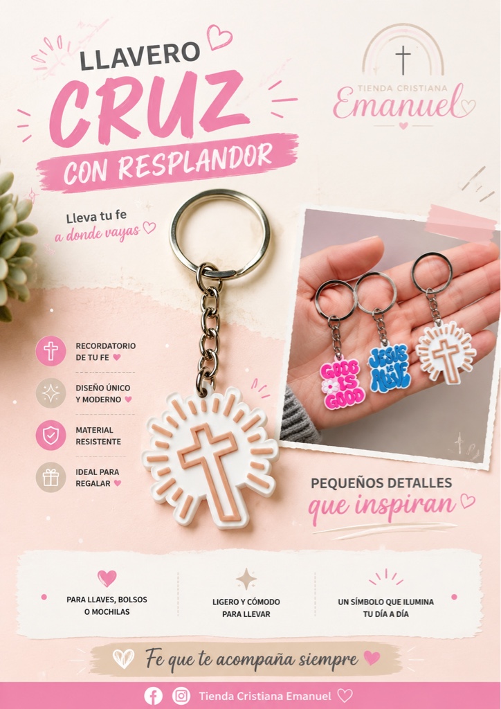 Llavero Cruz