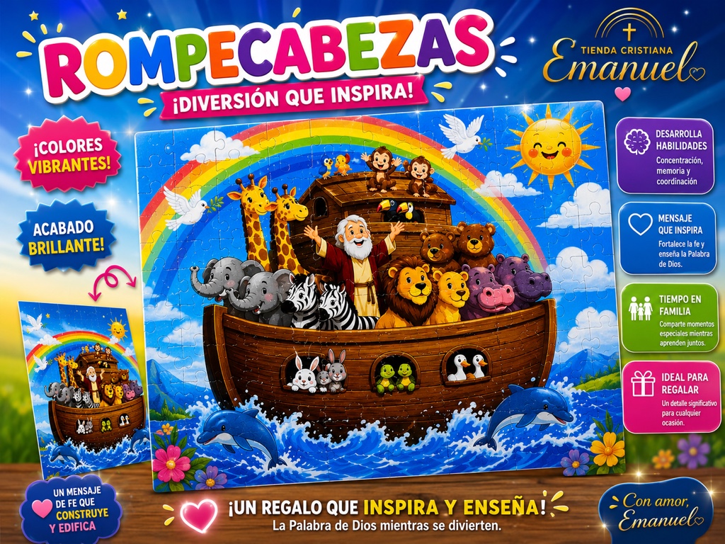 Rompecabezas Arca de Noé