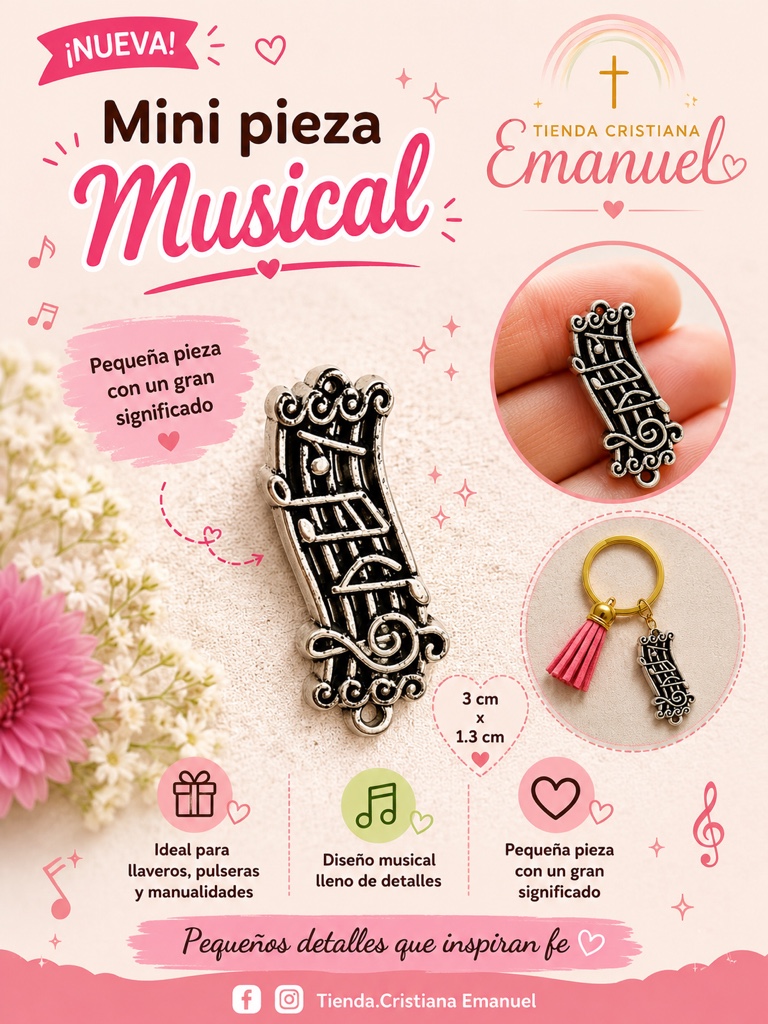 Mini pieza Musical - D9