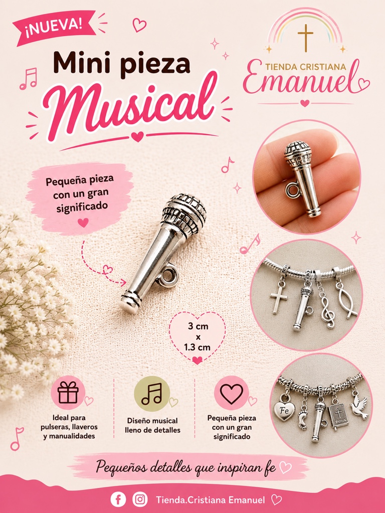 Mini pieza Musical - D12