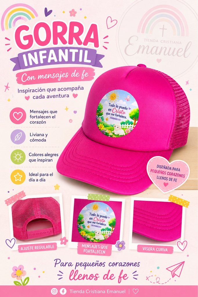 Gorra Fucsia