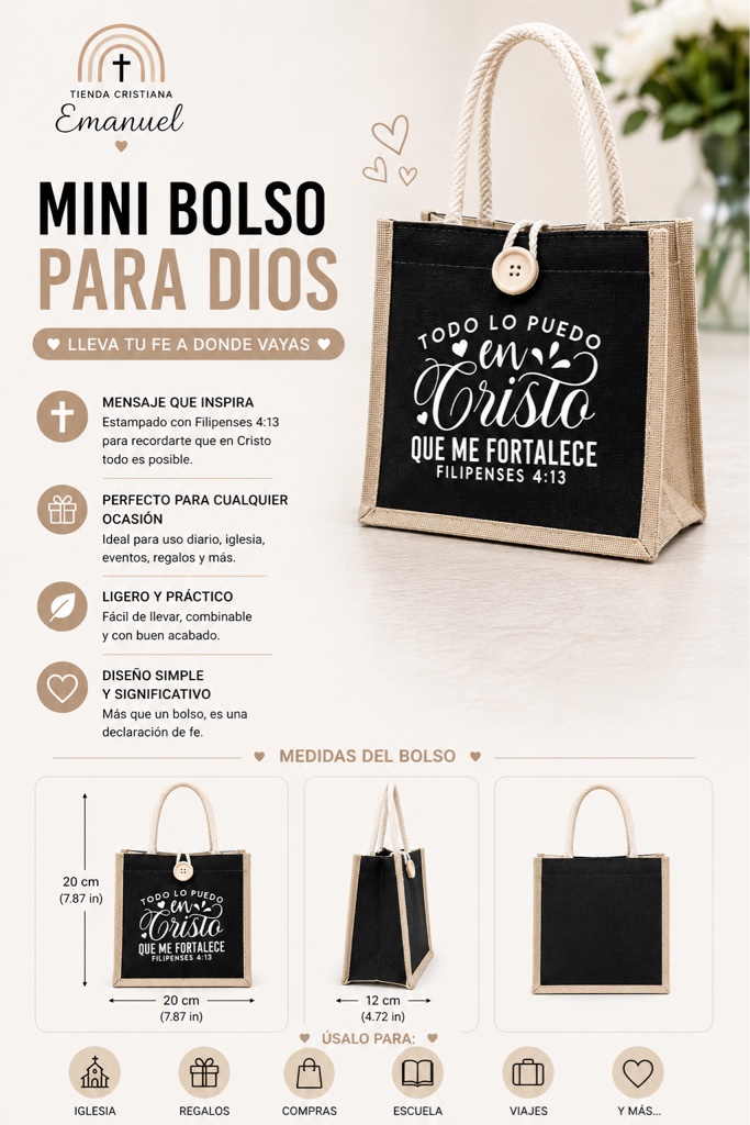 Mini Bolso Negro