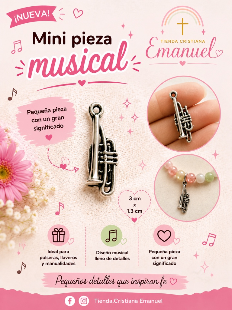 Mini pieza Musical - D10