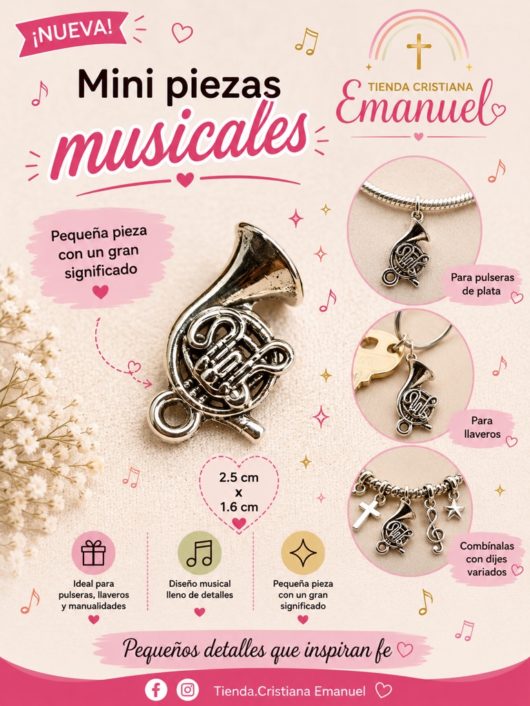 Mini pieza Musical - D15
