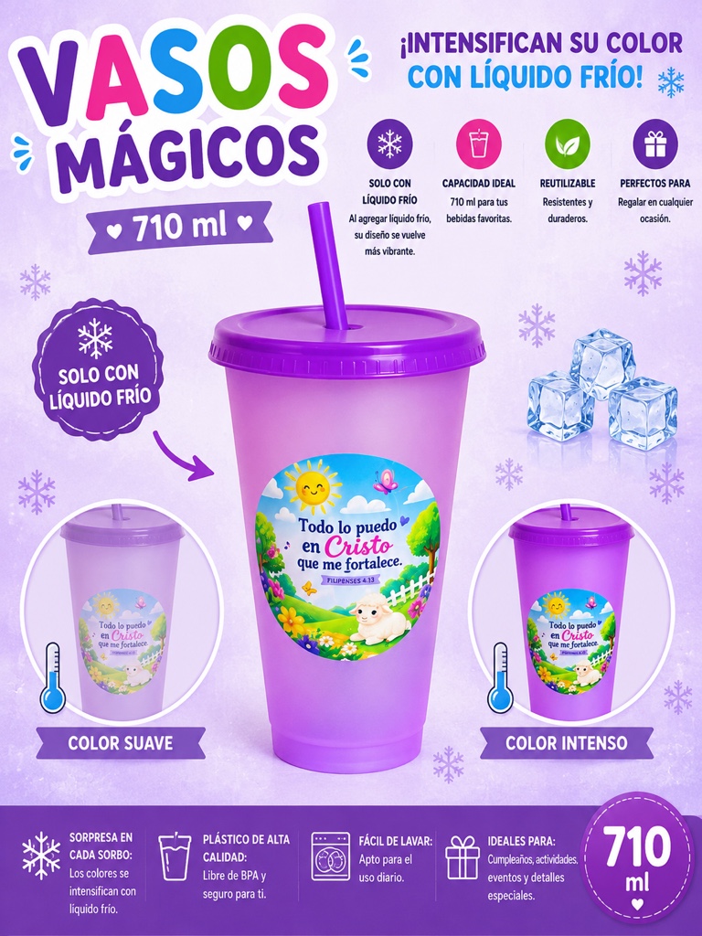 Vaso Mágico Lila