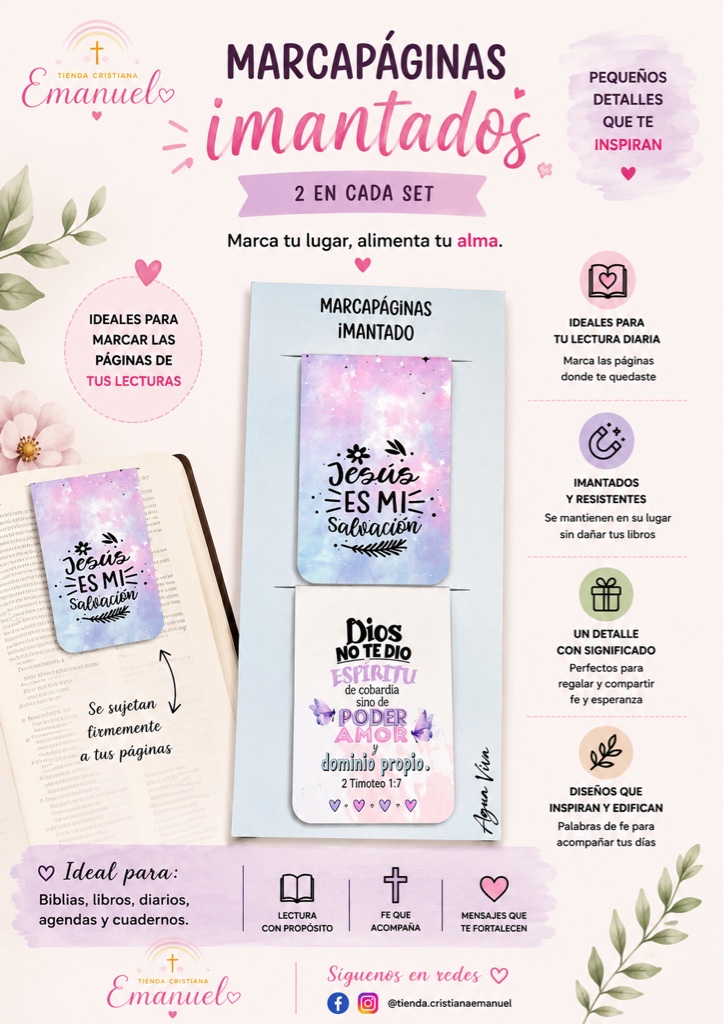 Marca página Imantado - D2