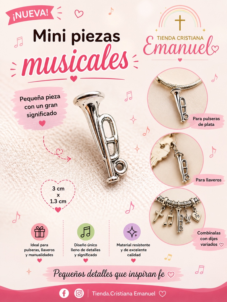 Mini pieza Musical - D14