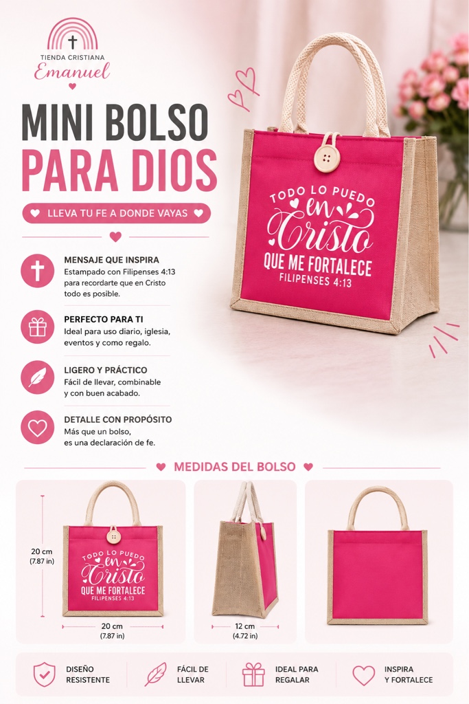 Mini Bolso Fucsia