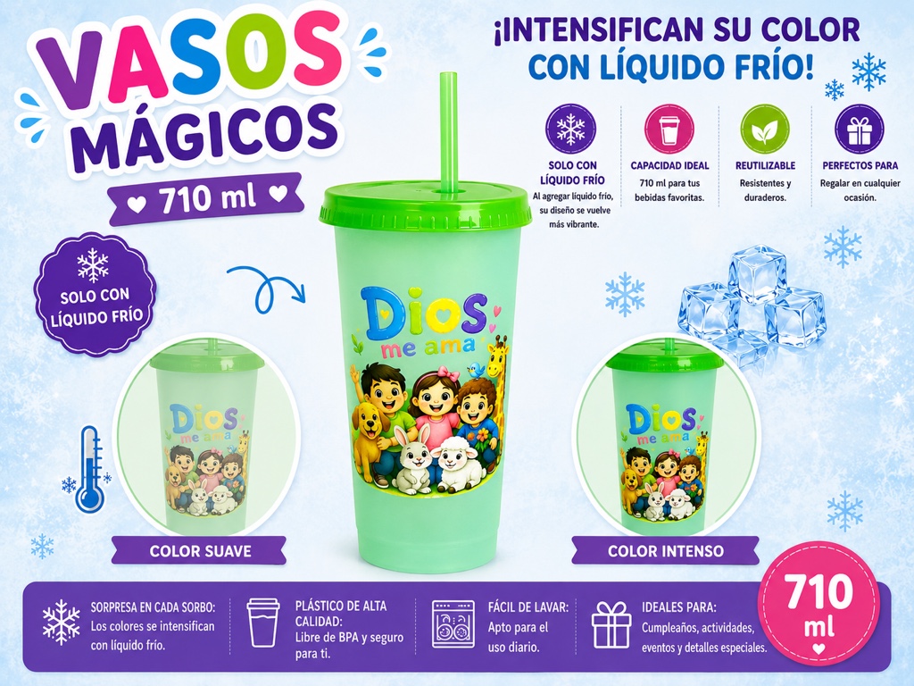 Vaso Mágico Verde