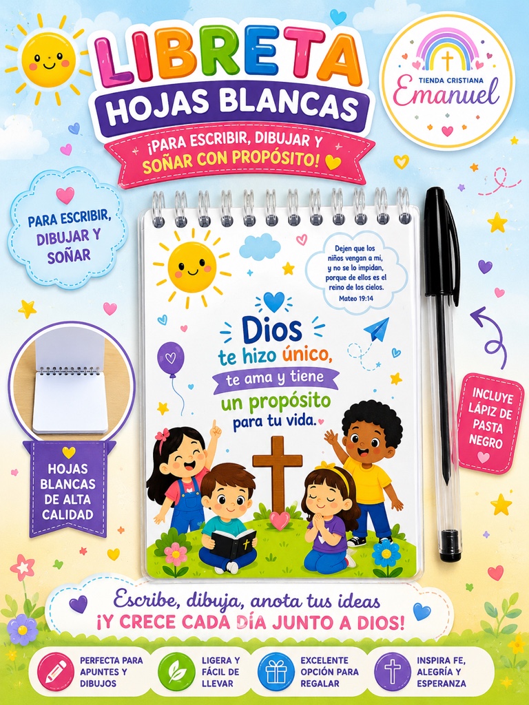 Libreta niños único