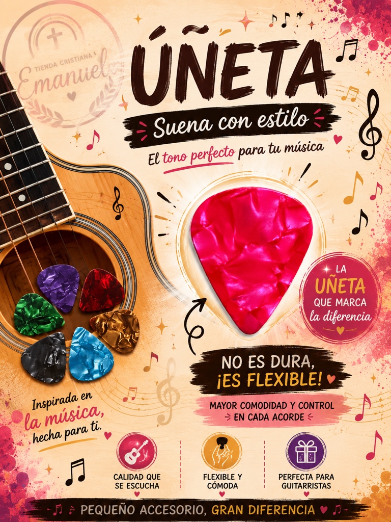 Uñeta Estilo Rosa