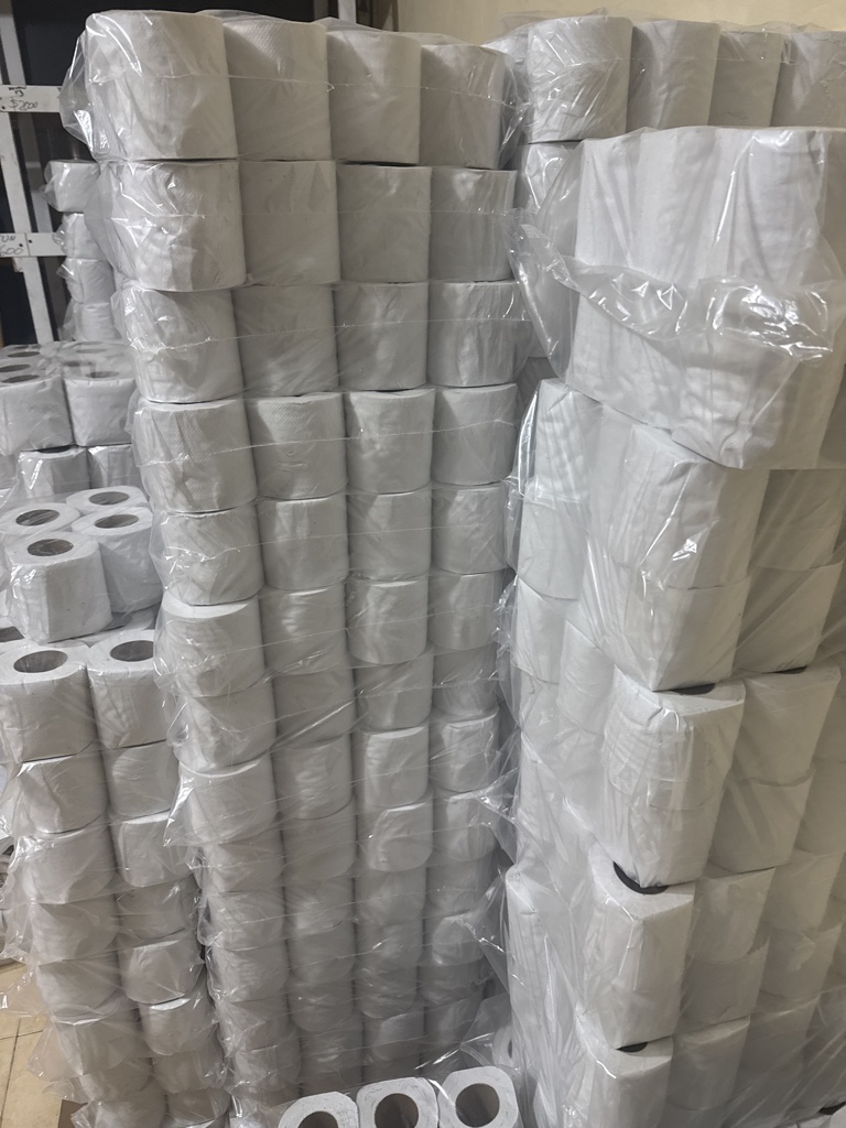 Papel higienico blanco