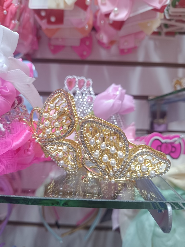 Clip mariposa mediano