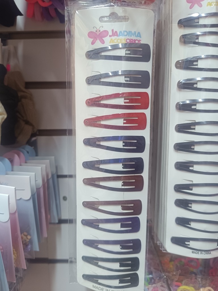Pinza para cabello colores surtidos