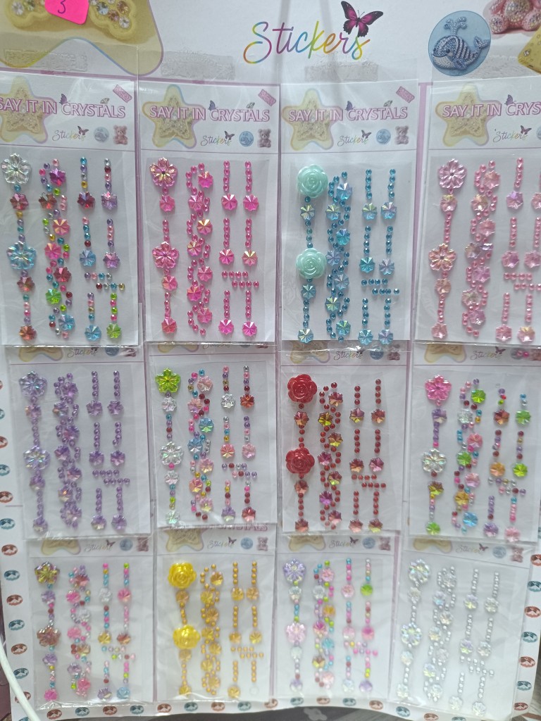 Stiker Brillo para la cara