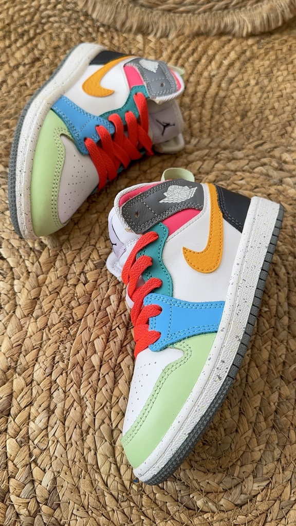 Jordan 1 Mid SE Multi-Color (PS)