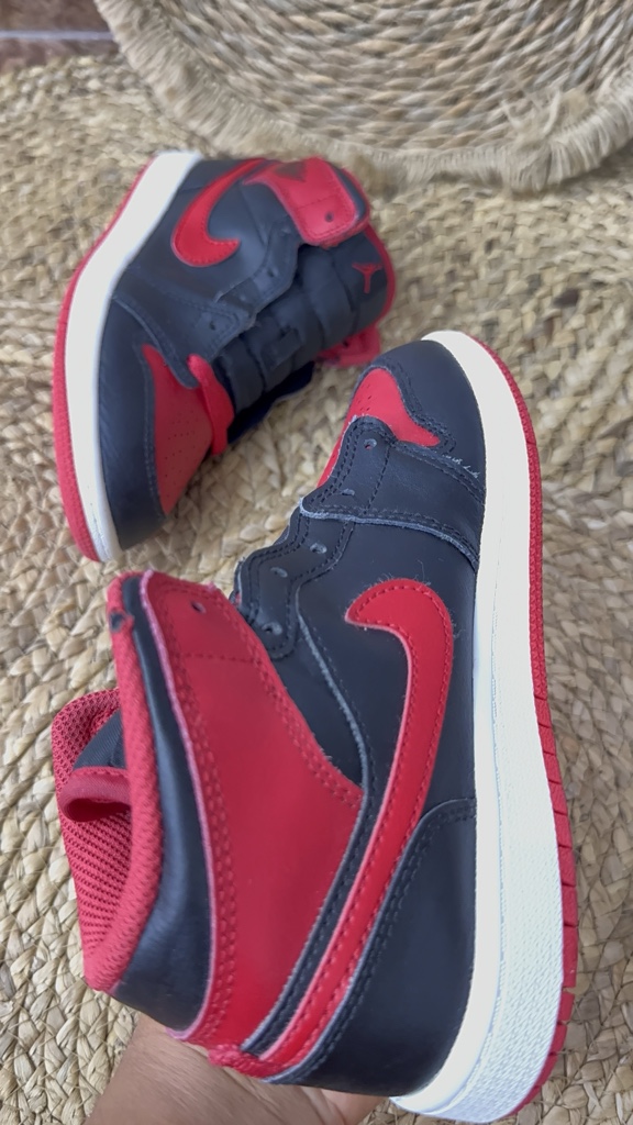 Jordan 1 Mid Alternate Bred (2022) (PS)-2