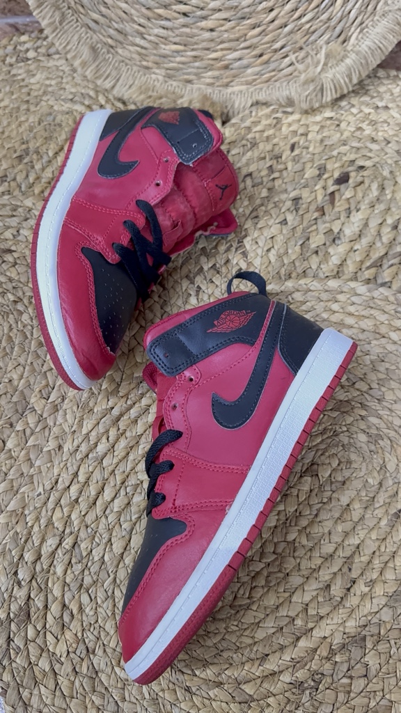 Jordan 1 Mid Reverse Bred (PS)