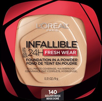 POLVO COMPACTO BASE INFALLIBLE 140 GOLDEN BEIGE