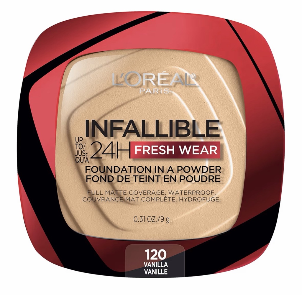 POLVO COMPACTO BASE INFALLIBLE LOREAL #120 VANILLA