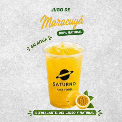 BA05. Jugo de Maracuyá (Agua)