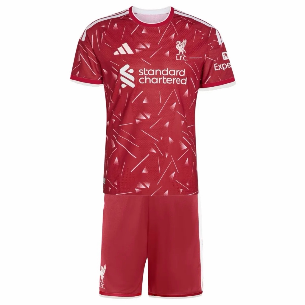 Liverpool vermelho conjunto