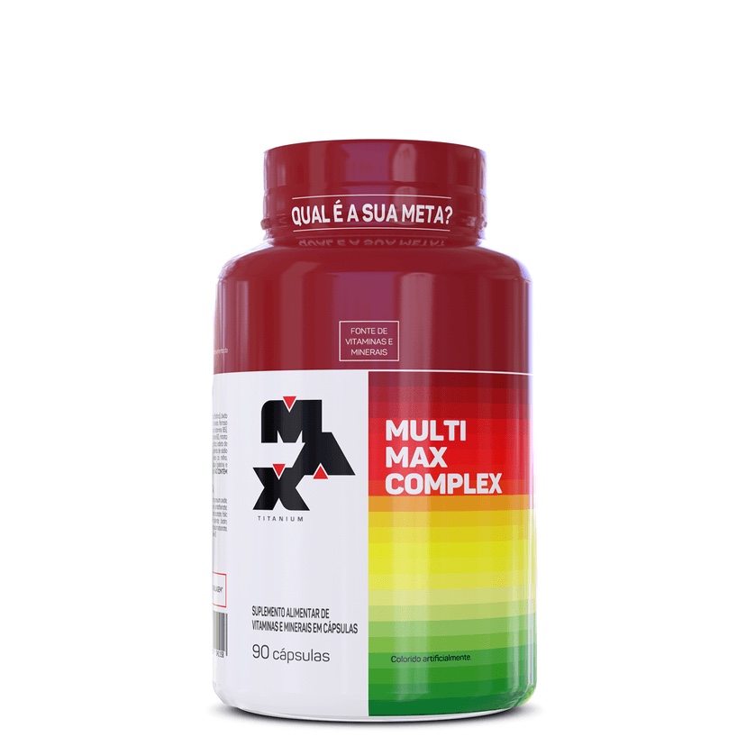 Multi Max Complex Max Titanium 90 Cápsulas
