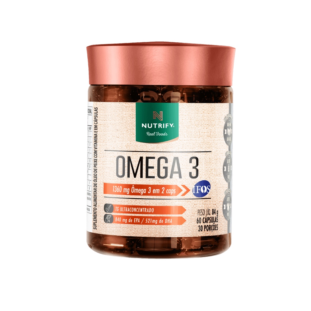 Omega 3 Nutrify 60 Capsulas