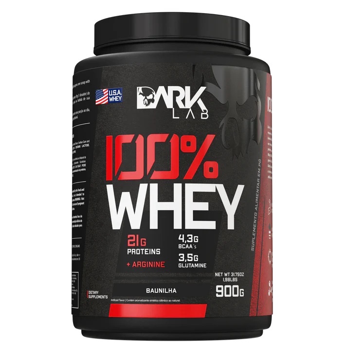 100% Whey Protein Dark Lab, Pote 900g