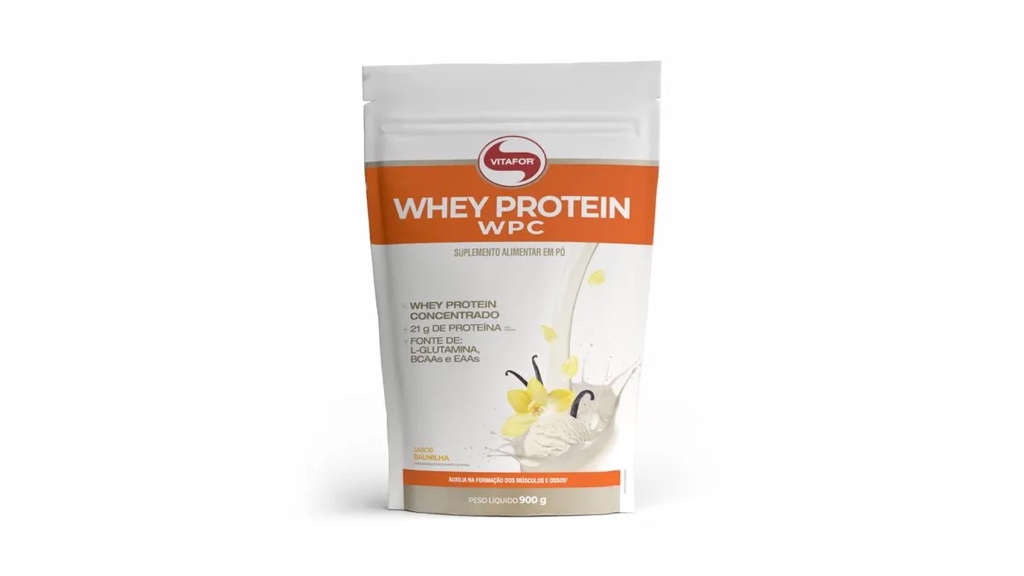 Whey Protein WCP Refil 900g, Vitafor