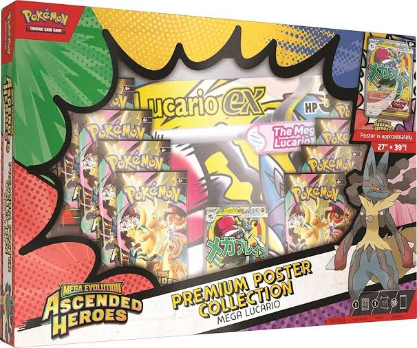 Poster collection Ascended Heroes (lucario)
