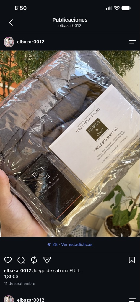 Juego de sabana Luxury Full Sheet Set