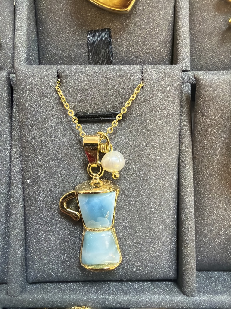 Collar Greca Larimar