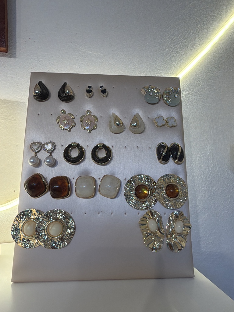 Aretes decorativos surtidos