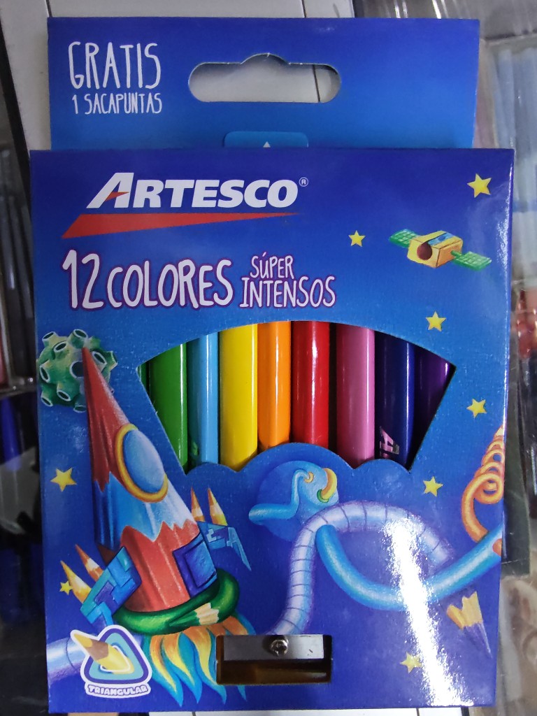 Artesco 12 colores junior