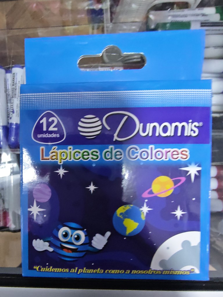 Dunamis lápices de colores 12corto
