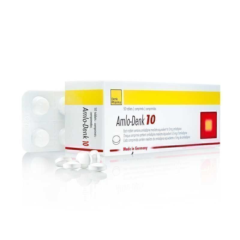 Amlo-Denk 10 mg tabletas