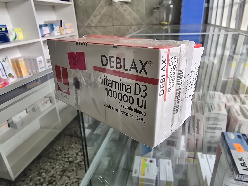DEBLAX vitamina D3 10000 UI